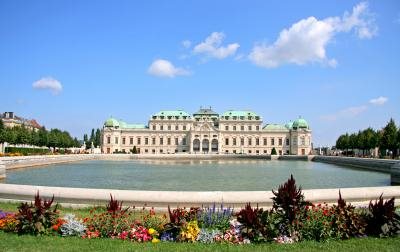 Zonnig Schonbrunn